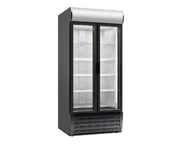 Chiller Upright Double Glass Door