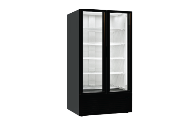 Chiller Upright Double Glass Door