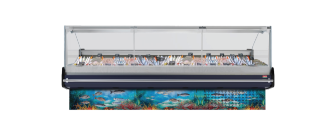 Fish Display Counter - Half Glass (Plug-in)