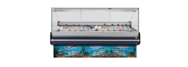 Fish Display Counter - Half Glass (Plug-in)