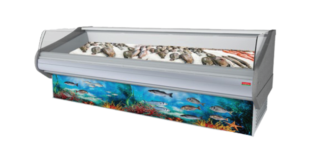 Fish Display Counter - Half Glass (Plug-in)