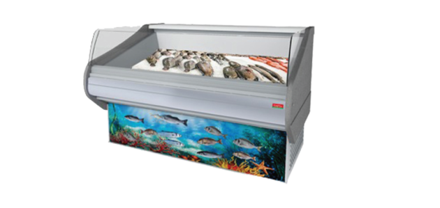 Fish Display Counter - Half Glass (Plug-in)