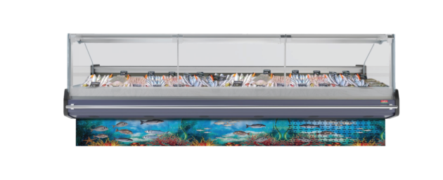 Fish Display Counter - Half Glass (Plug-in)