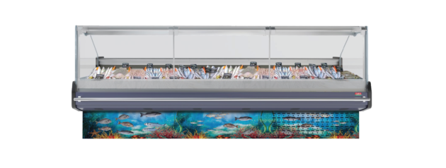 Fish Display Counter - Half Glass (Plug-in)
