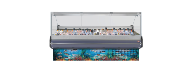 Fish Display Counter - Half Glass (Plug-in)