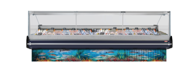 Fish Display Counter - Half Glass (Plug-in)