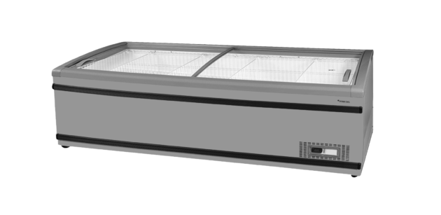 Island Freezer Smr-lsl Ad 2500 1132l Light Curved Sliding Glass