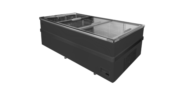 Island Freezer W/glass Doors, Wd-1100d 1100 Ltr
