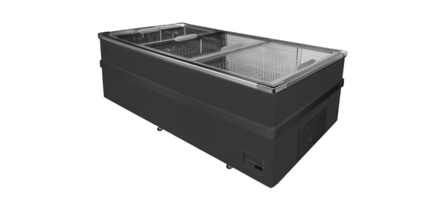 Island Freezer W/glass Doors, Wd-800d 800 Ltr
