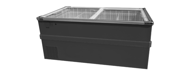 Island Freezer W/glass Doors, Wd-580d 580 Ltr