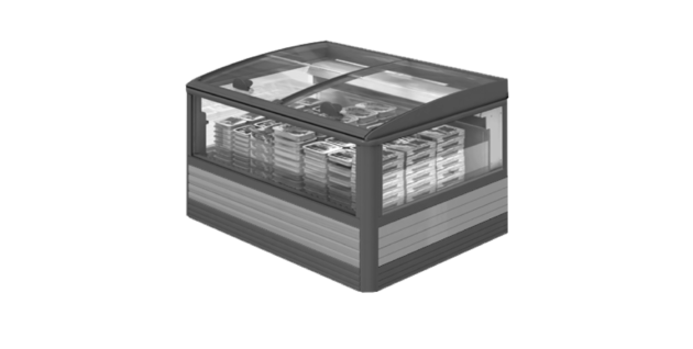 Island Freezer Cabinet 205 Head (Remote)