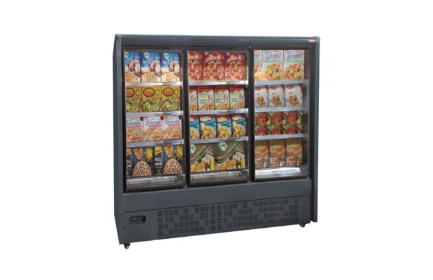 Multideck Freezer Upright 3 Glass Doors (Plug-in)