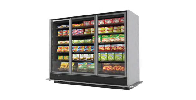 Multideck Upright Freezer W/3-glass Doors Cabinet (Remote)