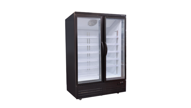 Chiller Upright Double Glass Door Lg-960m2wp Ventilated
