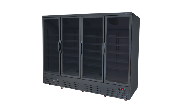 Chiller Upright Four Glass Door Lg-2000m4wp Ventilated