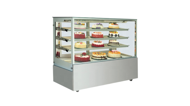 Hot Showcase, 4-Level, Square, S/S Finish, AC758VH